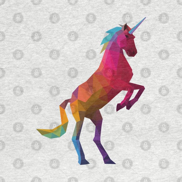 Rainbow Unicorn by shaldesign